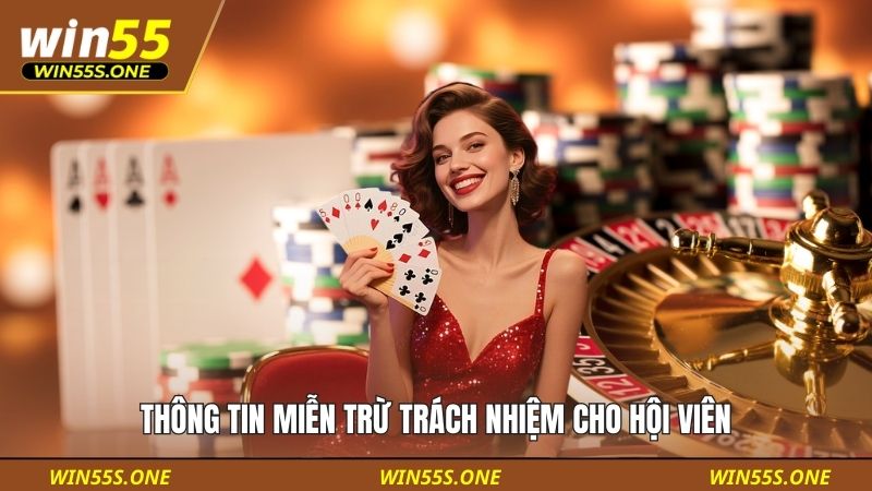 Thông tin miễn trừ trách nhiệm cho hội viên